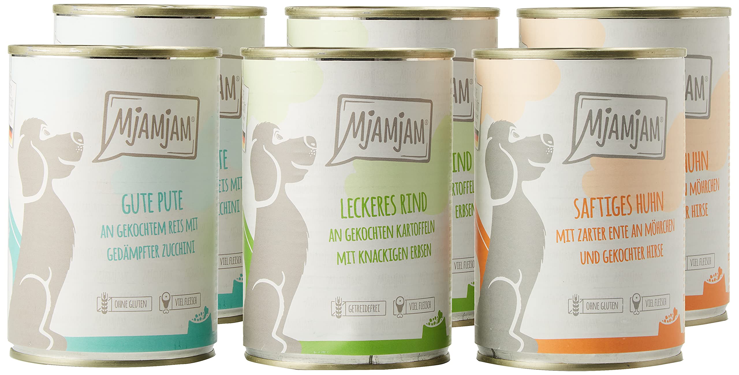 mjamjam-mixpaket-i-premium-hundenassfutter-6-x-400-g-huhn-ente-rind-pute image 7
