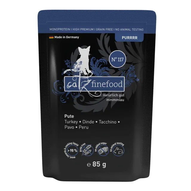 catz-finefood-purrrr-n-117-monoprotein-nassfutter-f-r-katzen-pute-16-x-85g image 1