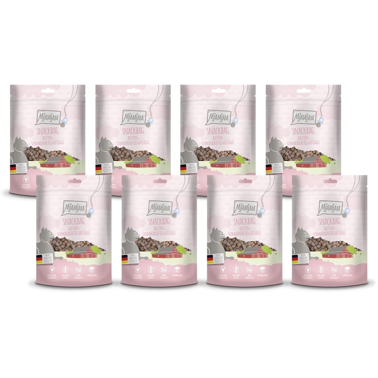 mjamjam-snackbag-saftiges-h-hnchen-katzensnack-1-x-125-g image 5