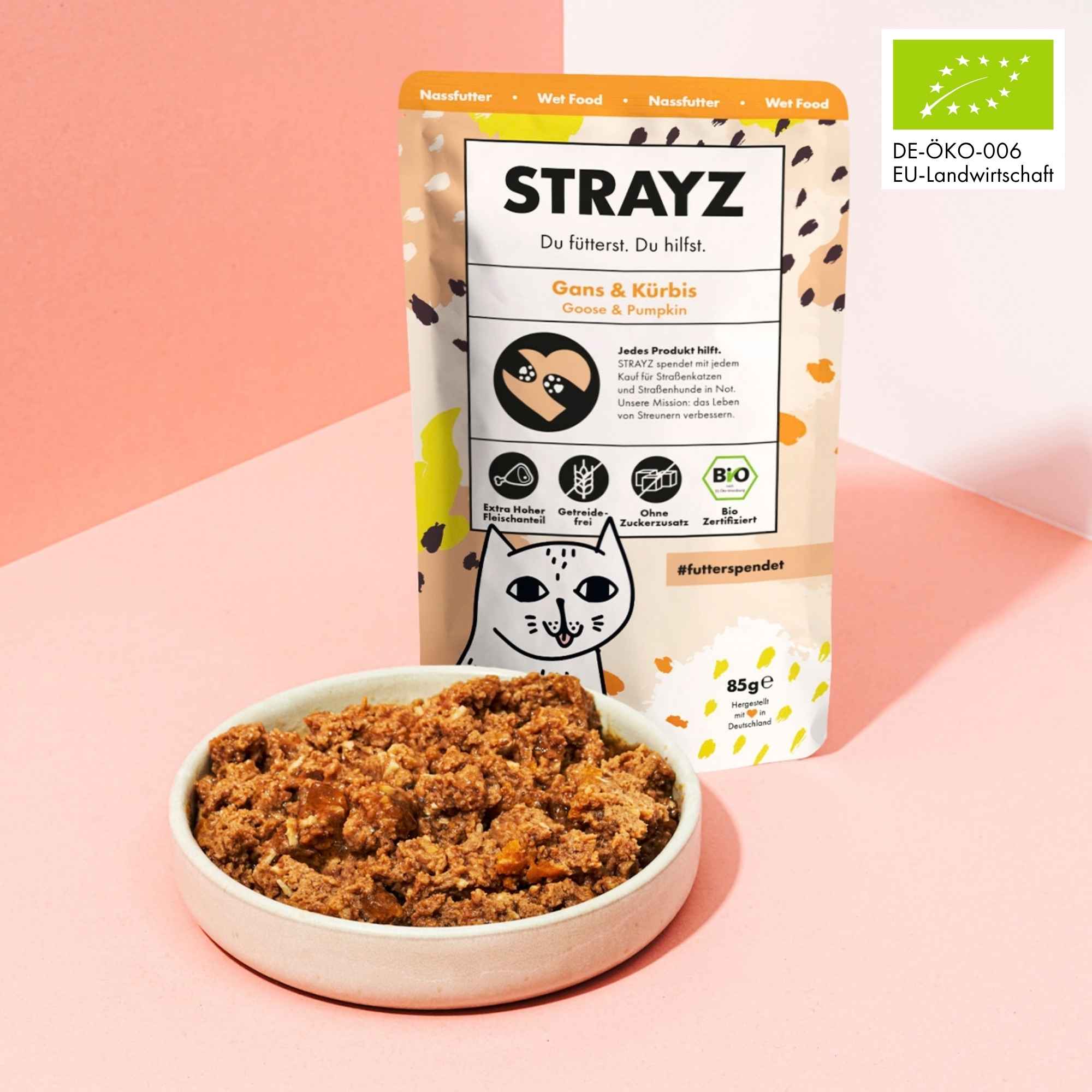 strayz-gans-k-rbis-bio-katzen-pat-nassfutter image 4