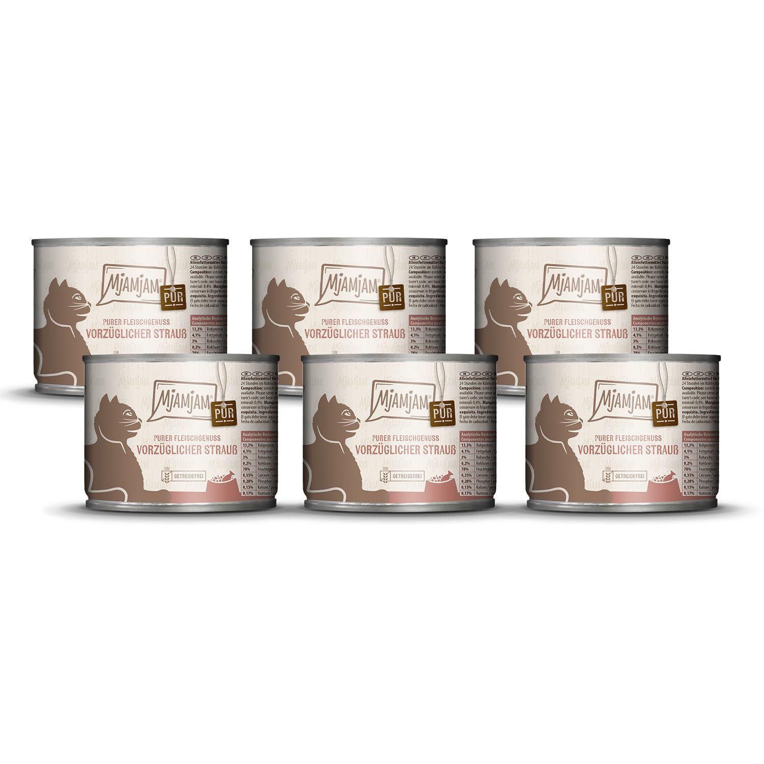 mjamjam-purer-fleischgenuss-premium-nassfutter-f-r-katzen-b-ffel-pur-6-x-400g image 7
