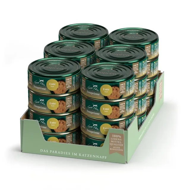 terra-felis-soupr-me-suppe-f-r-katzen-ente-24-x-70g-93-fleisch image 1