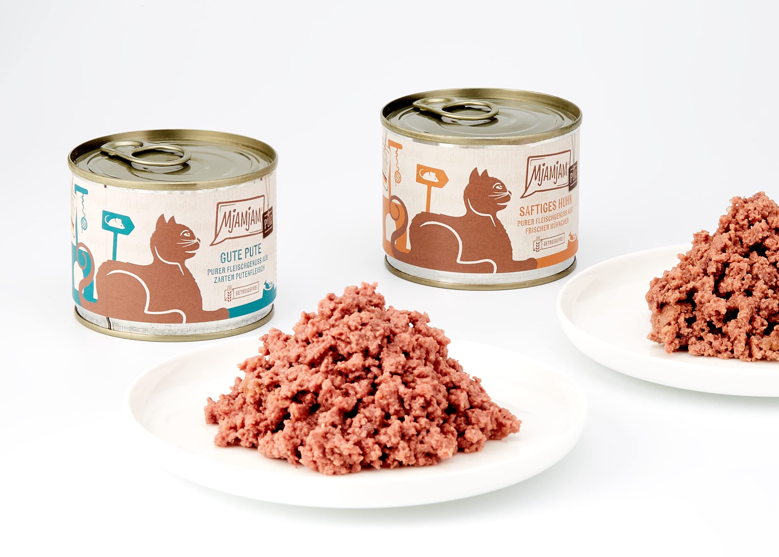 mjamjam-purer-fleischgenuss-mixpaket-v-katzen-nassfutter-6-x-200-g image 2
