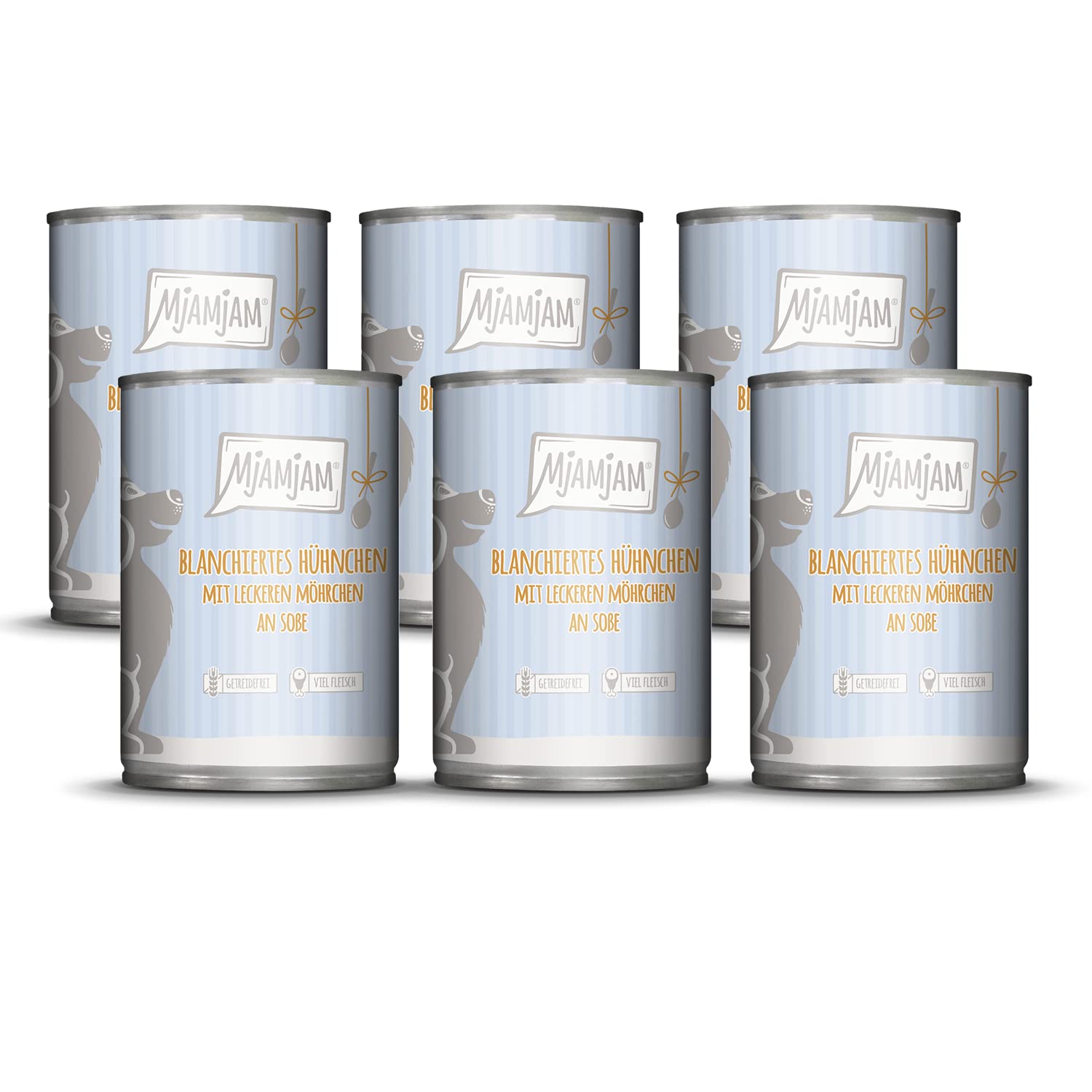 mjamjam-purer-fleischgenuss-pferd-pur-hundefutter-6-x-400g image 7
