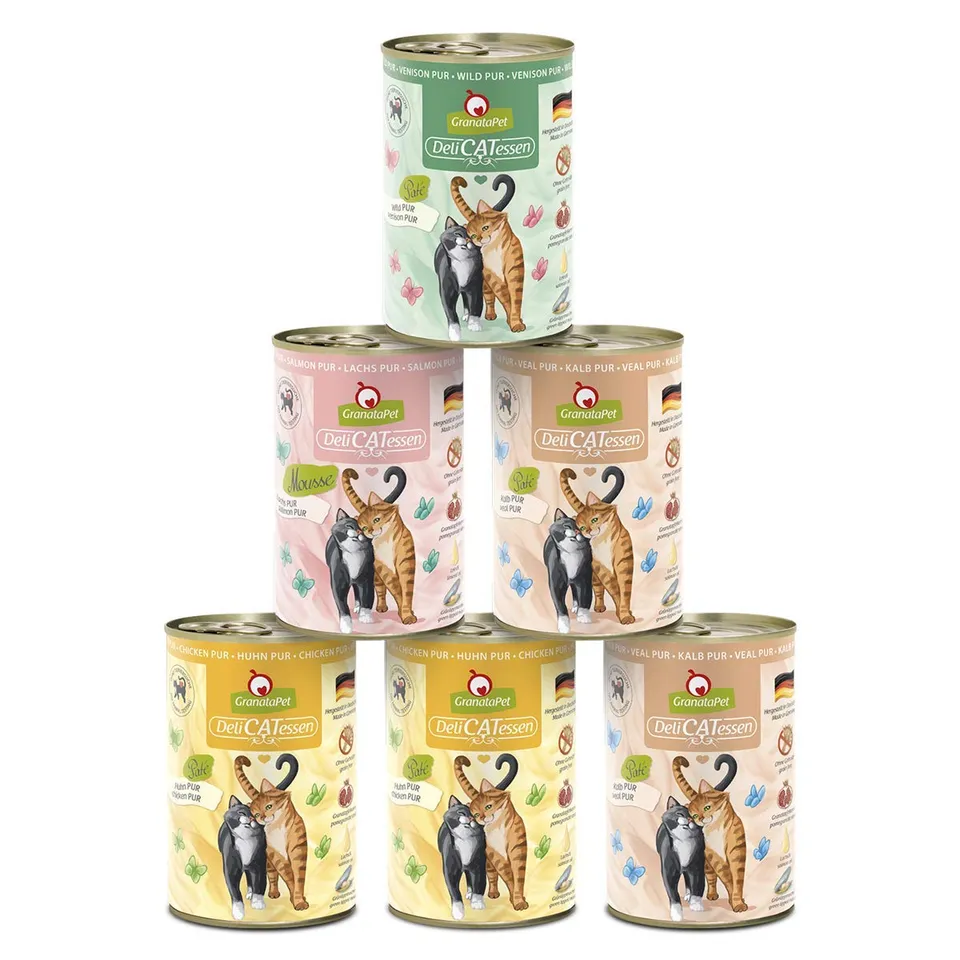 granatapet-delicatessen-multipack-2-pur-katzen-nassfutter-6x400g image 1