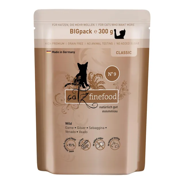 catz-finefood-classic-n-9-wild-premium-nassfutter-f-r-katzen-6-x-300-g-beutel image 1
