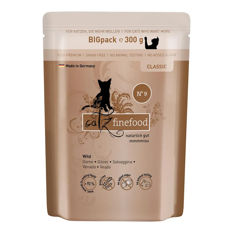 catz-finefood-classic-n-9-wild-premium-nassfutter-f-r-katzen-6-x-300-g-beutel image 1