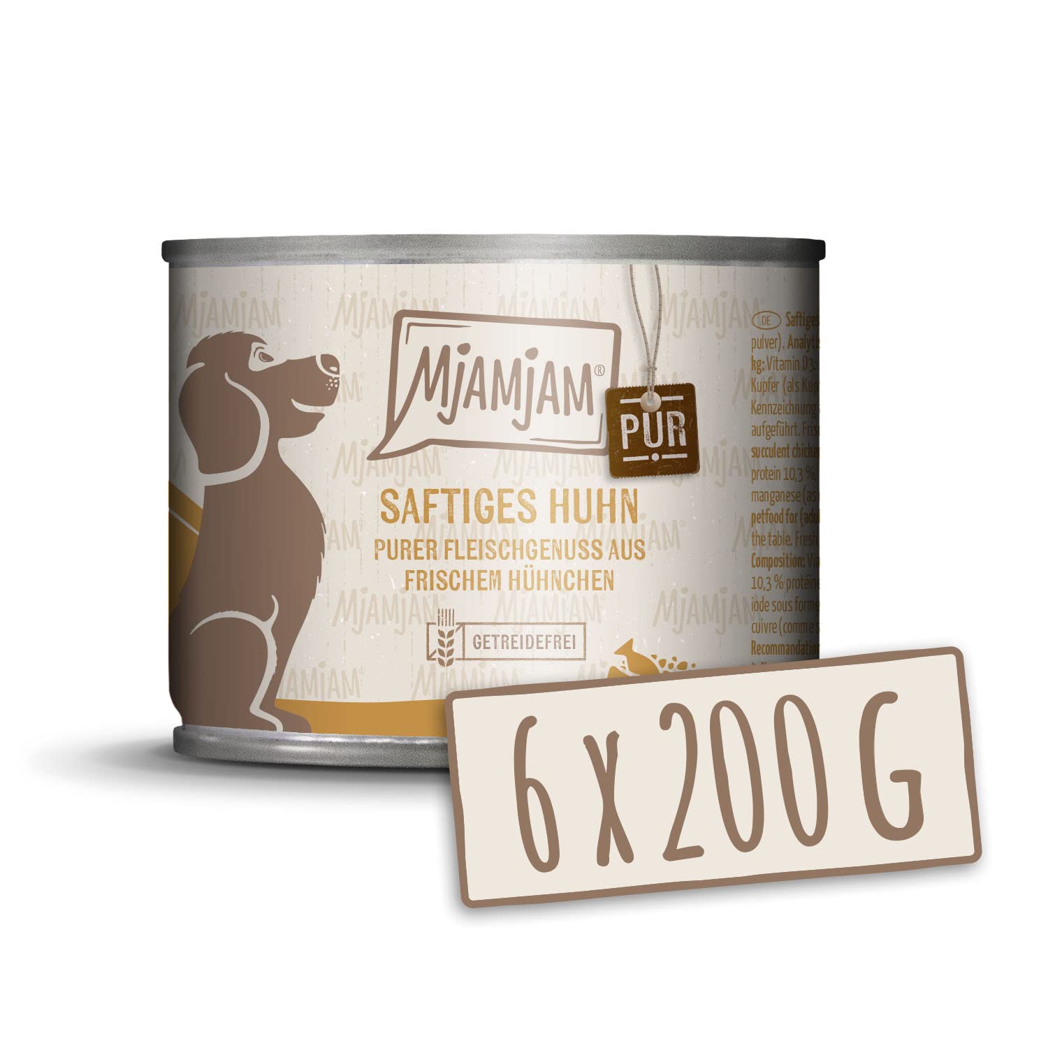 mjamjam-purer-fleischgenuss-hunde-nassfutter-pute-pur-6x200g image 5