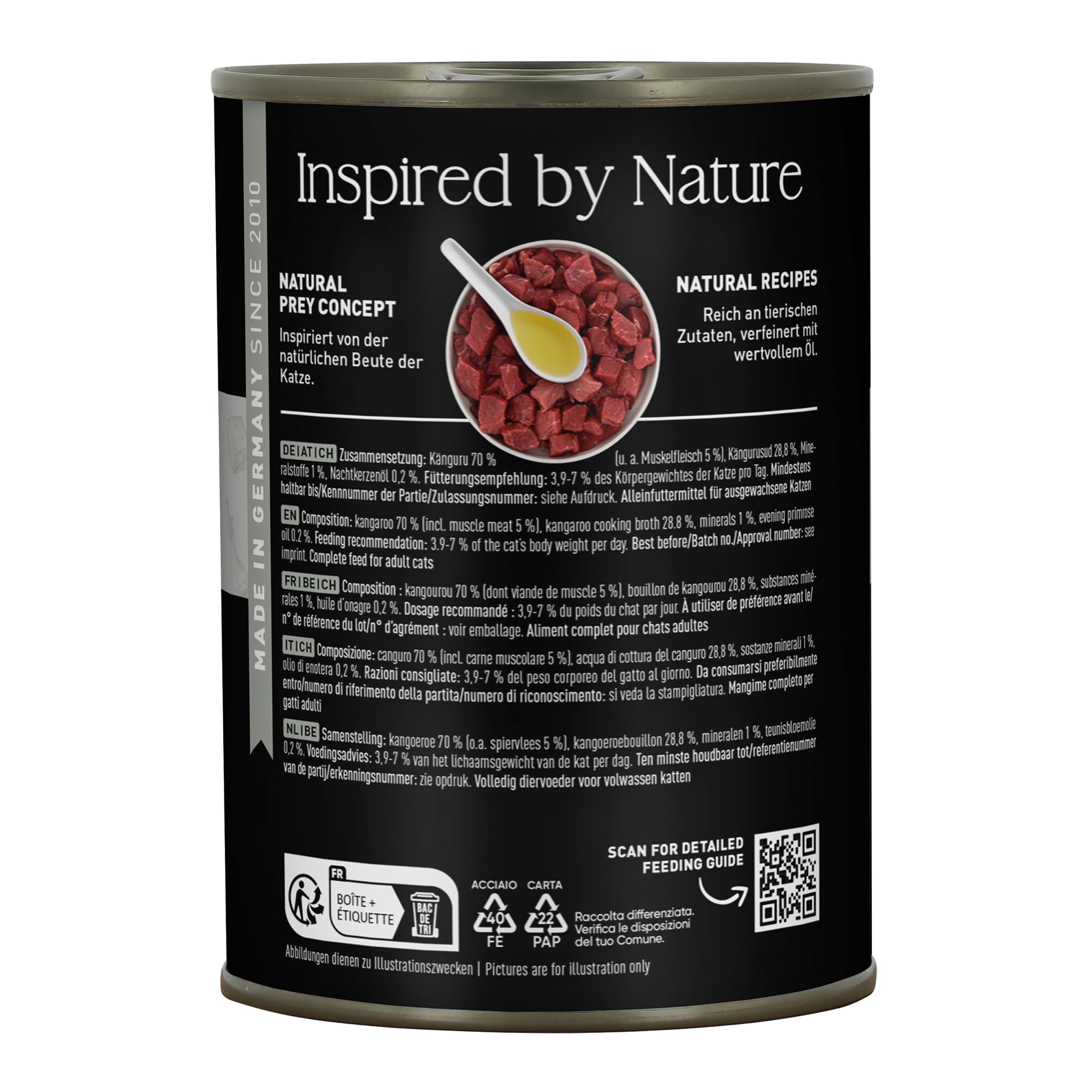 catz-finefood-purrrr-n-107-katzennassfutter-k-nguru-monoprotein-6-x-400g image 3