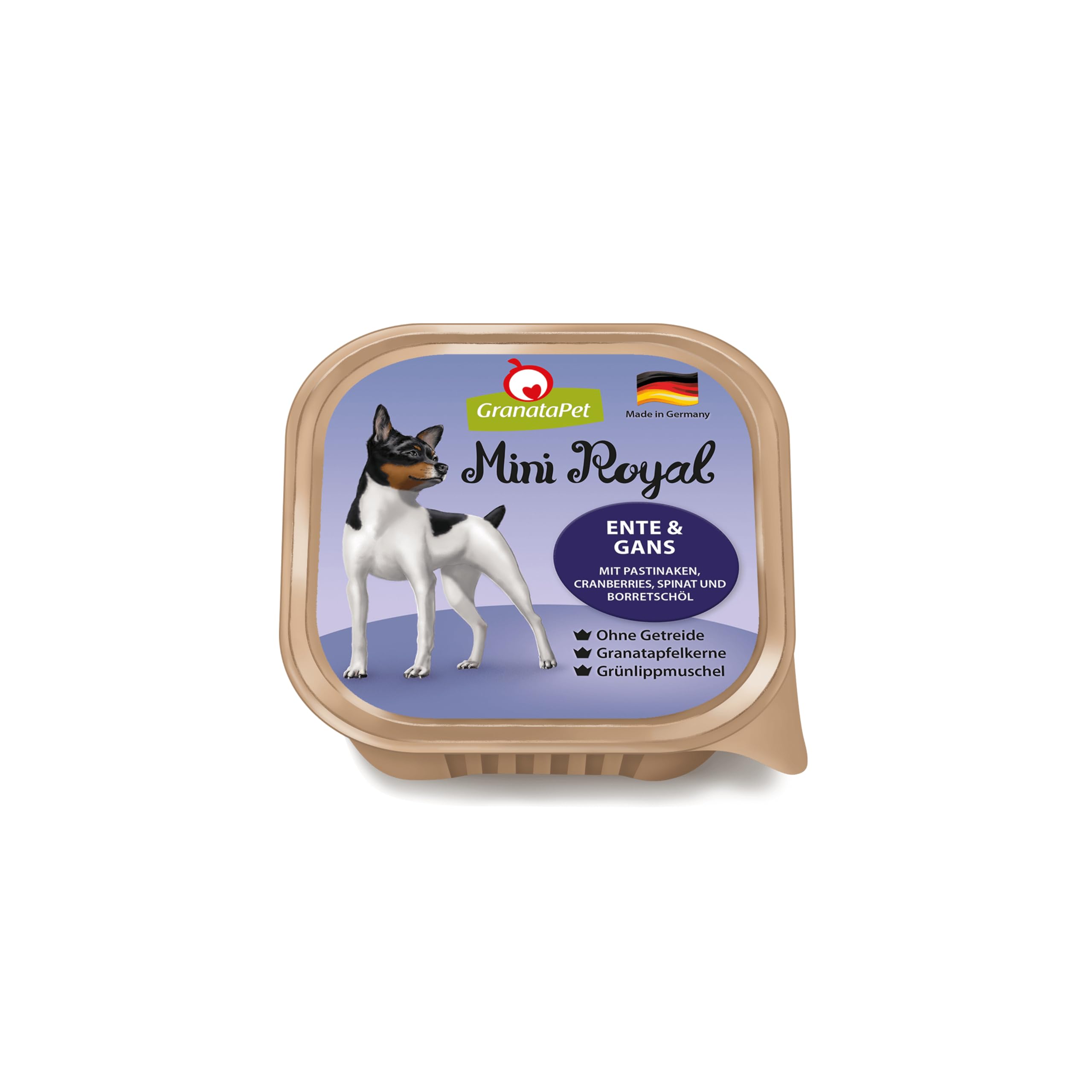 granatapet-mini-royal-ente-gans-hundenassfutter-11-x-150-g image 1