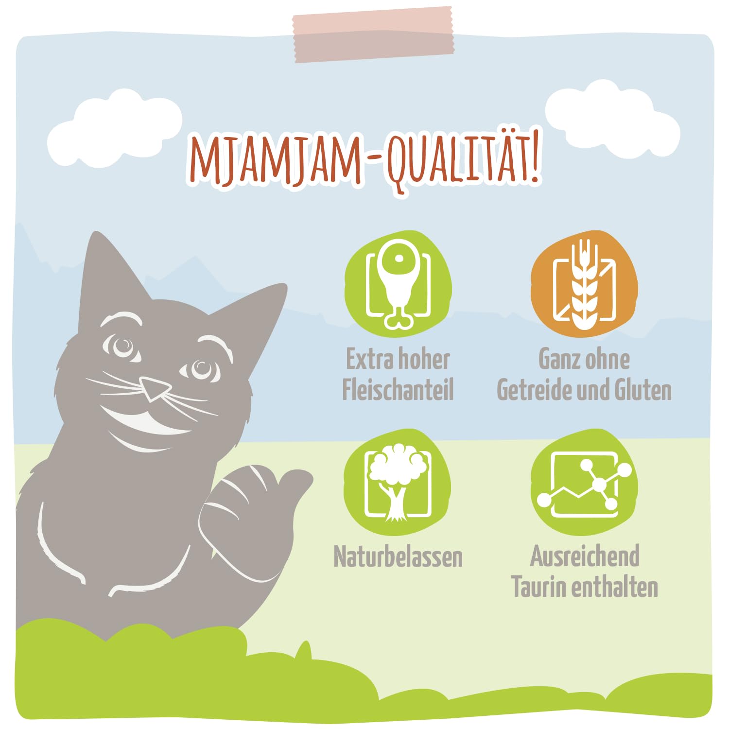 mjamjam-leckere-mahlzeiten-premium-nassfutter-f-r-katzen-herzhaftes-wild-mit-apf image 4