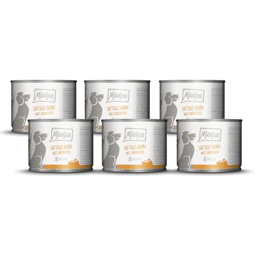 mjamjam-premium-nassfutter-f-r-hunde-huhn-mit-ente-m-hrchen-hirse-6er-pack-6-x-2 image 7