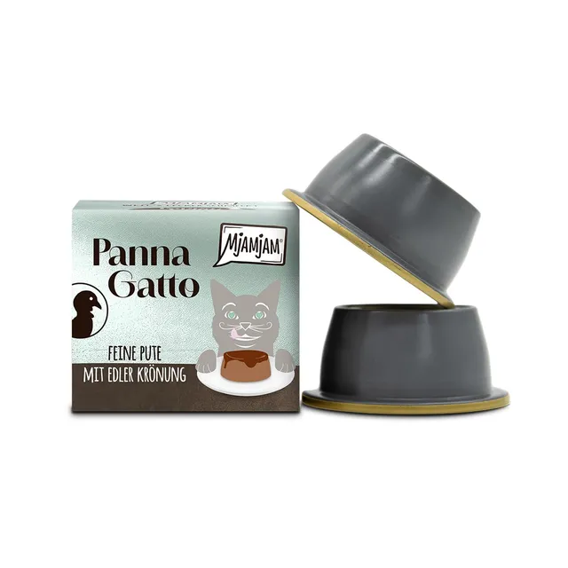mjamjam-panna-gatto-feine-pute-nassfutter-katze-2-x-80-g image 1
