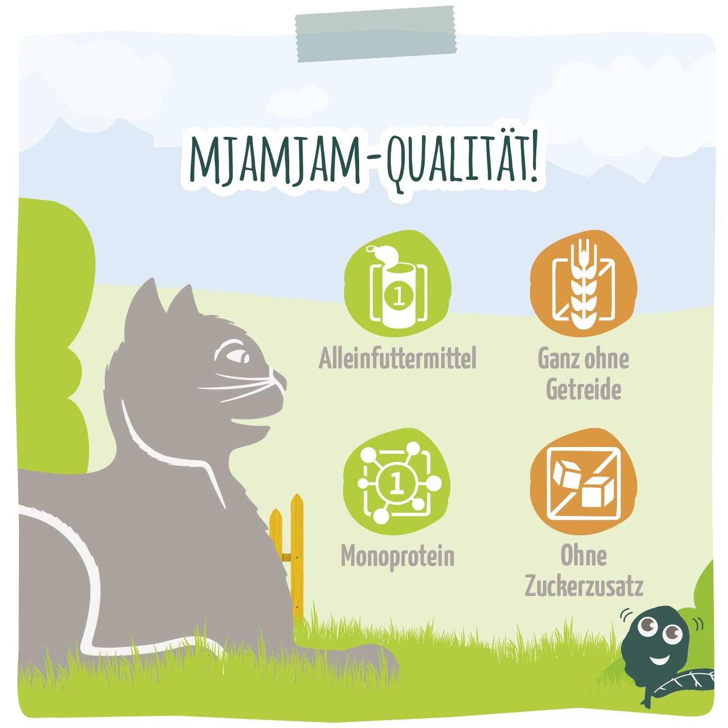 mjamjam-premium-nassfutter-f-r-katzen-saftiges-h-hnchen-an-spinat-6-x-800-g image 4