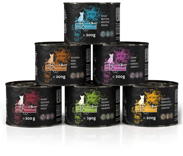 catz-finefood-purrrr-monoprotein-katzenfutter-multipack-6-dosen image 1