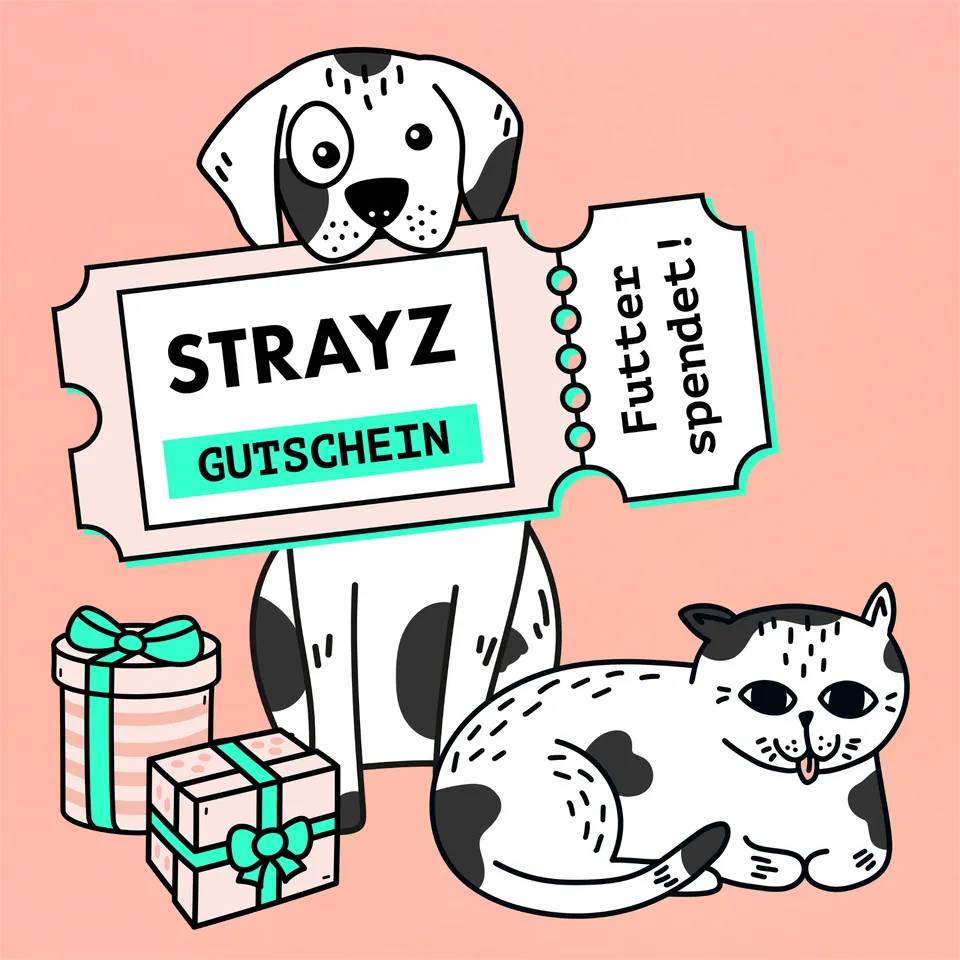 strayz-gutschein-geschenkgutschein-f-r-katzen-hundefutter image 1
