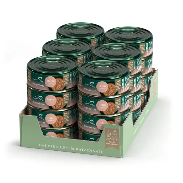 terra-felis-soupr-me-suppe-f-r-katzen-huhn-24-x-70g-93-fleisch image 1