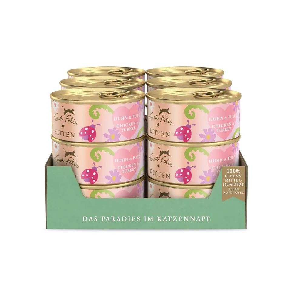 terra-felis-huhn-pute-kitten-nassfutter-18x70g image 1