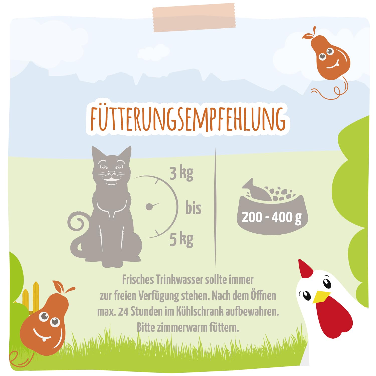 mjamjam-leckere-mahlzeiten-premium-nassfutter-f-r-katzen-h-hnchen-mit-birne-6-x- image 3