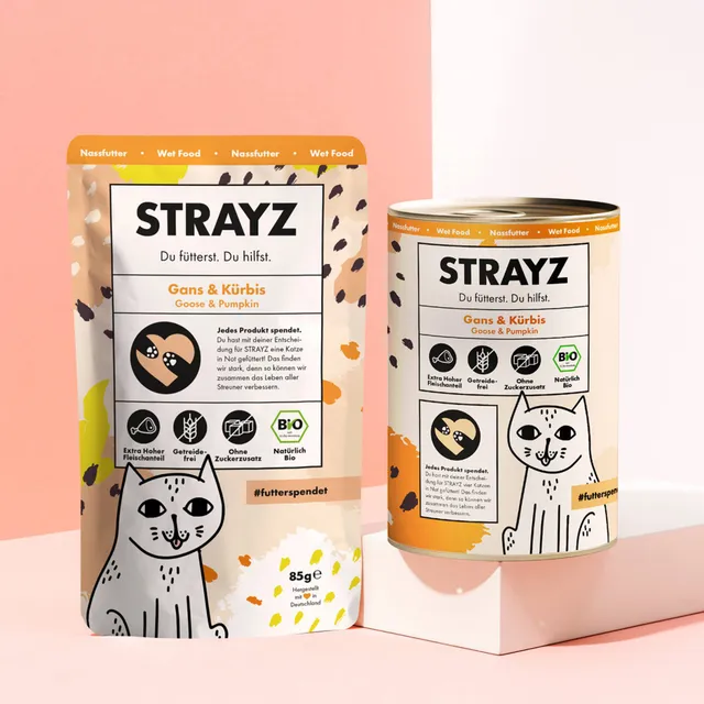 strayz-gans-k-rbis-bio-katzen-pat-nassfutter image 1