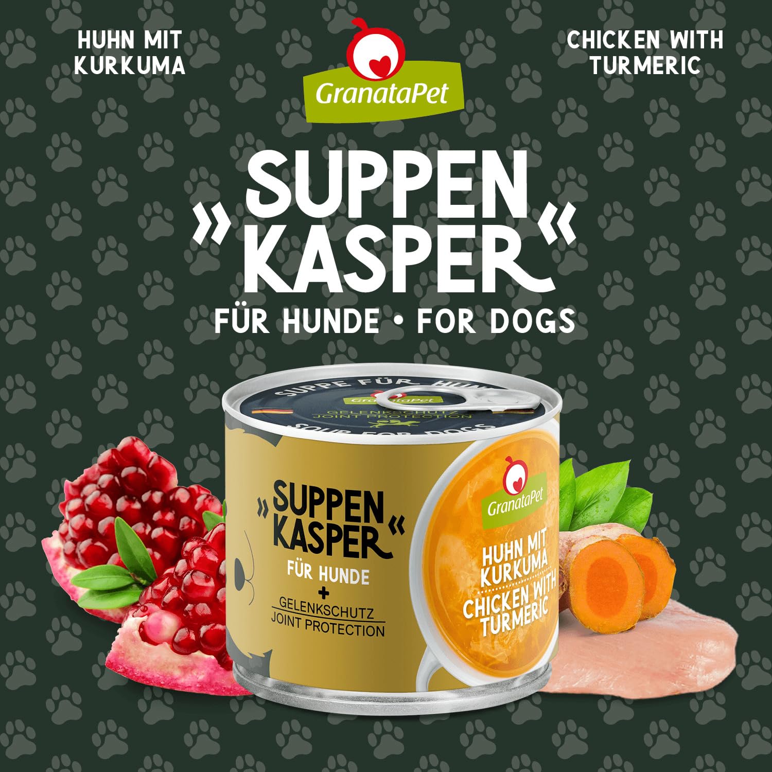 granatapet-suppenkasper-huhn-mit-kurkuma-hundesuppe-6-x-140-g image 2