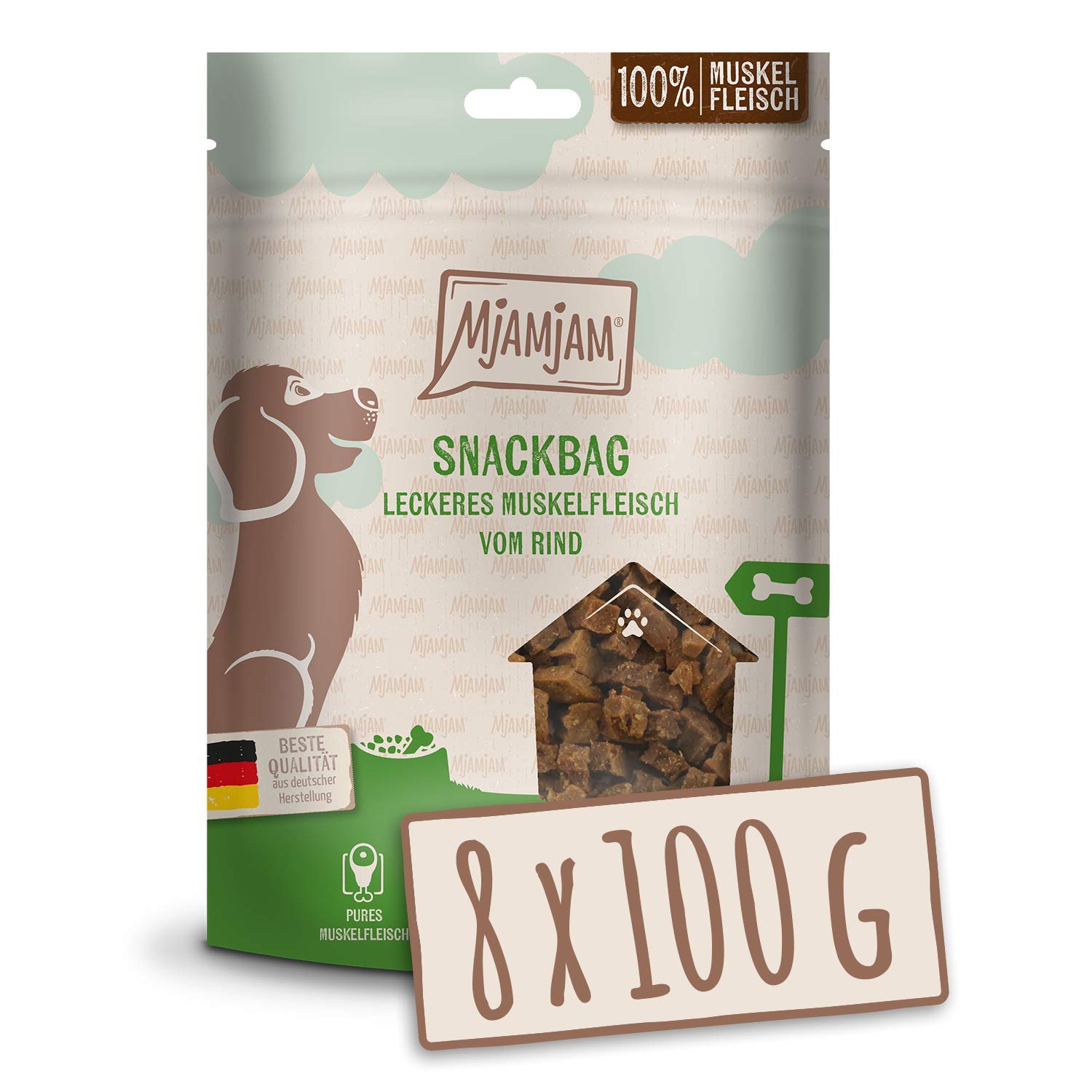 mjamjam-snackbag-hundesnack-h-hnchen-muskelfleisch-100g image 7