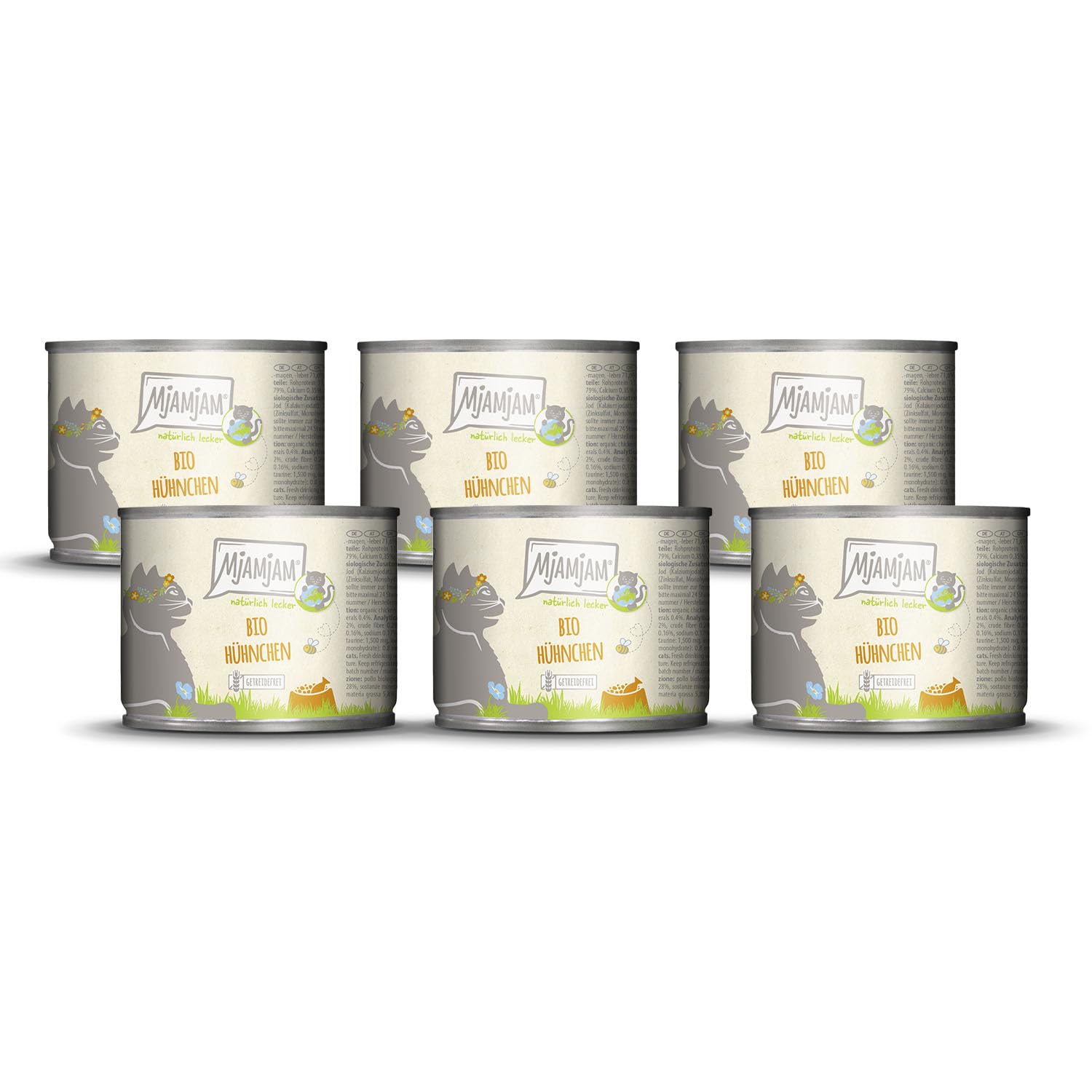 mjamjam-nat-rlich-lecker-bio-h-hnchen-nassfutter-f-r-katzen-6-x-400-g image 8