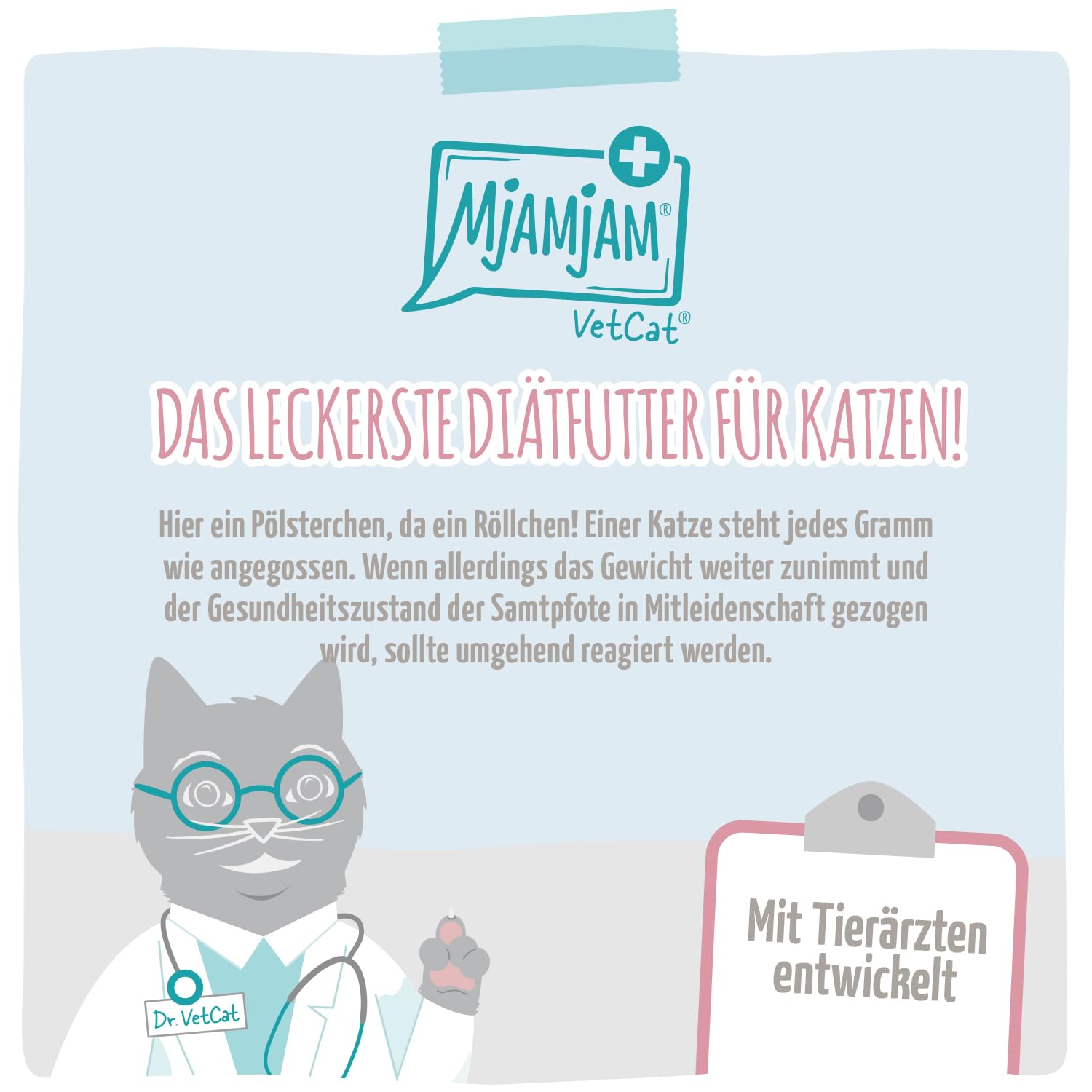 mjamjam-vetcat-weight-control-huhn-di-t-nassfutter-f-r-katzen-6-x-200-g image 2