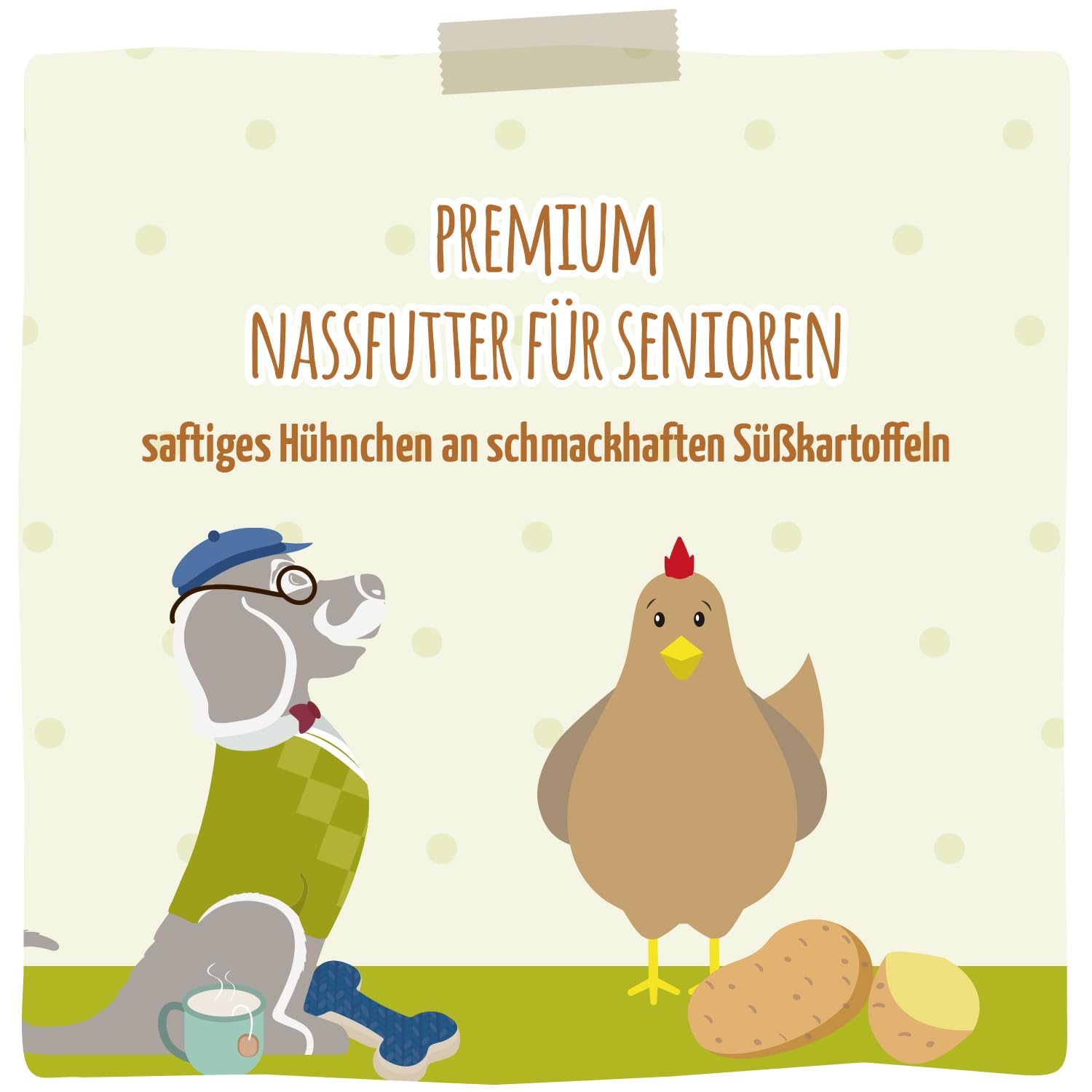 mjamjam-senior-hundenassfutter-h-hnchen-an-s-kartoffeln-getreidefrei-6-x-200g image 4