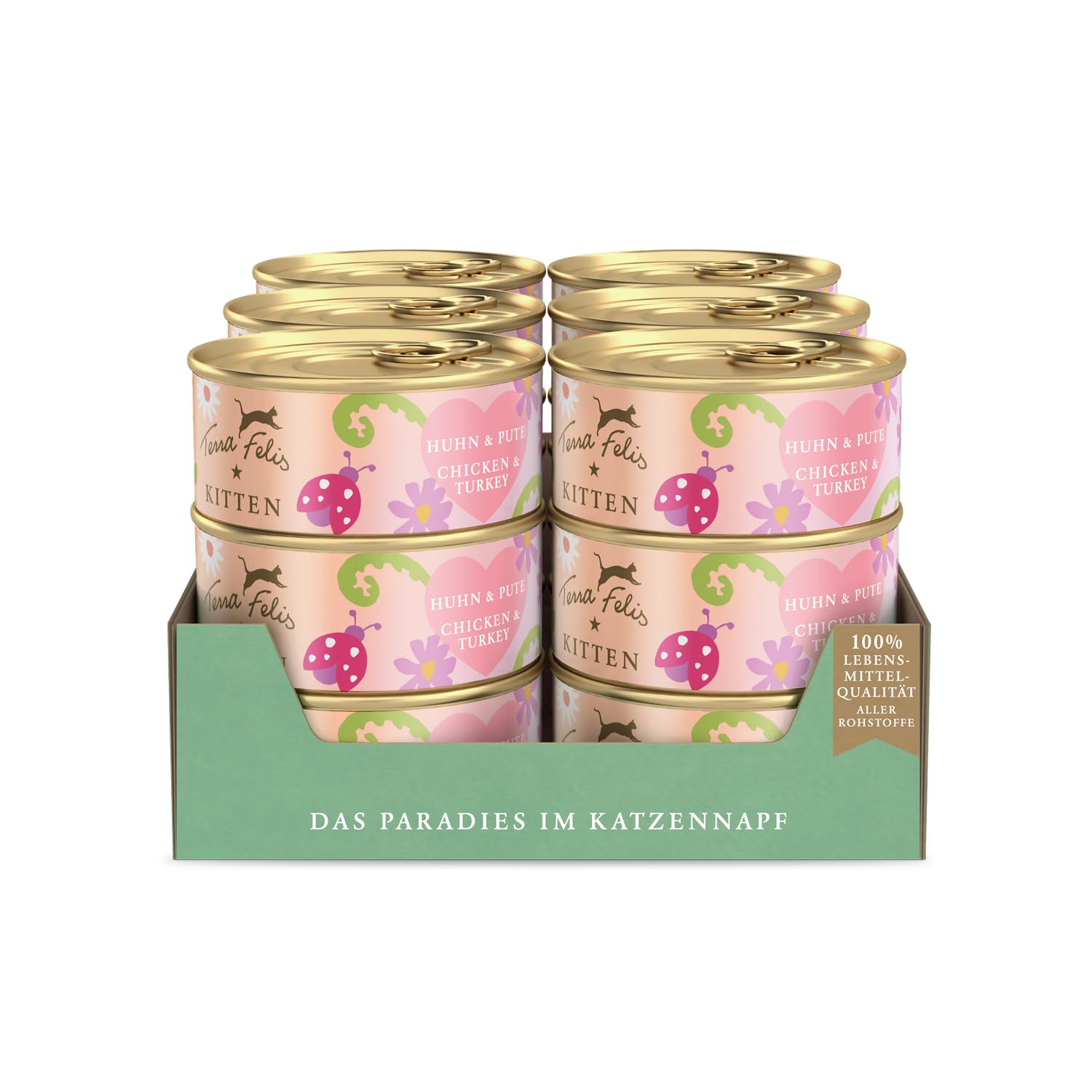 terra-felis-huhn-pute-kitten-nassfutter-18x70g image 1