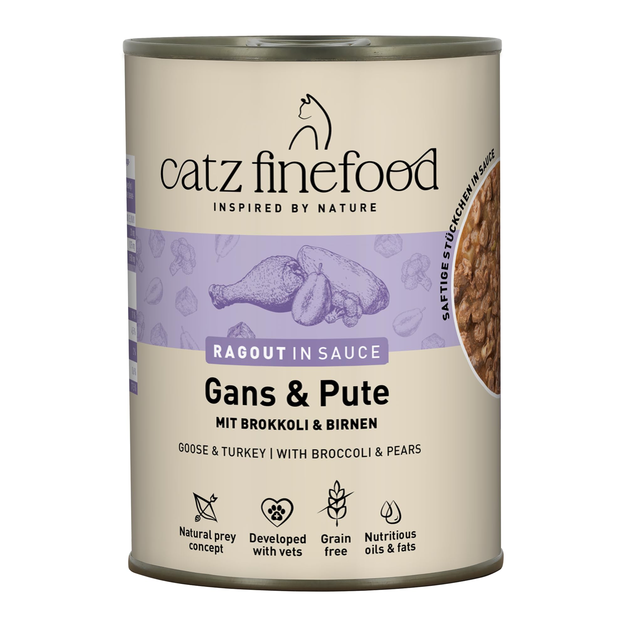 catz-finefood-ragout-n-607-k-nguru-ente-nassfutter-f-r-katzen-in-sauce-6-x-190-g image 7
