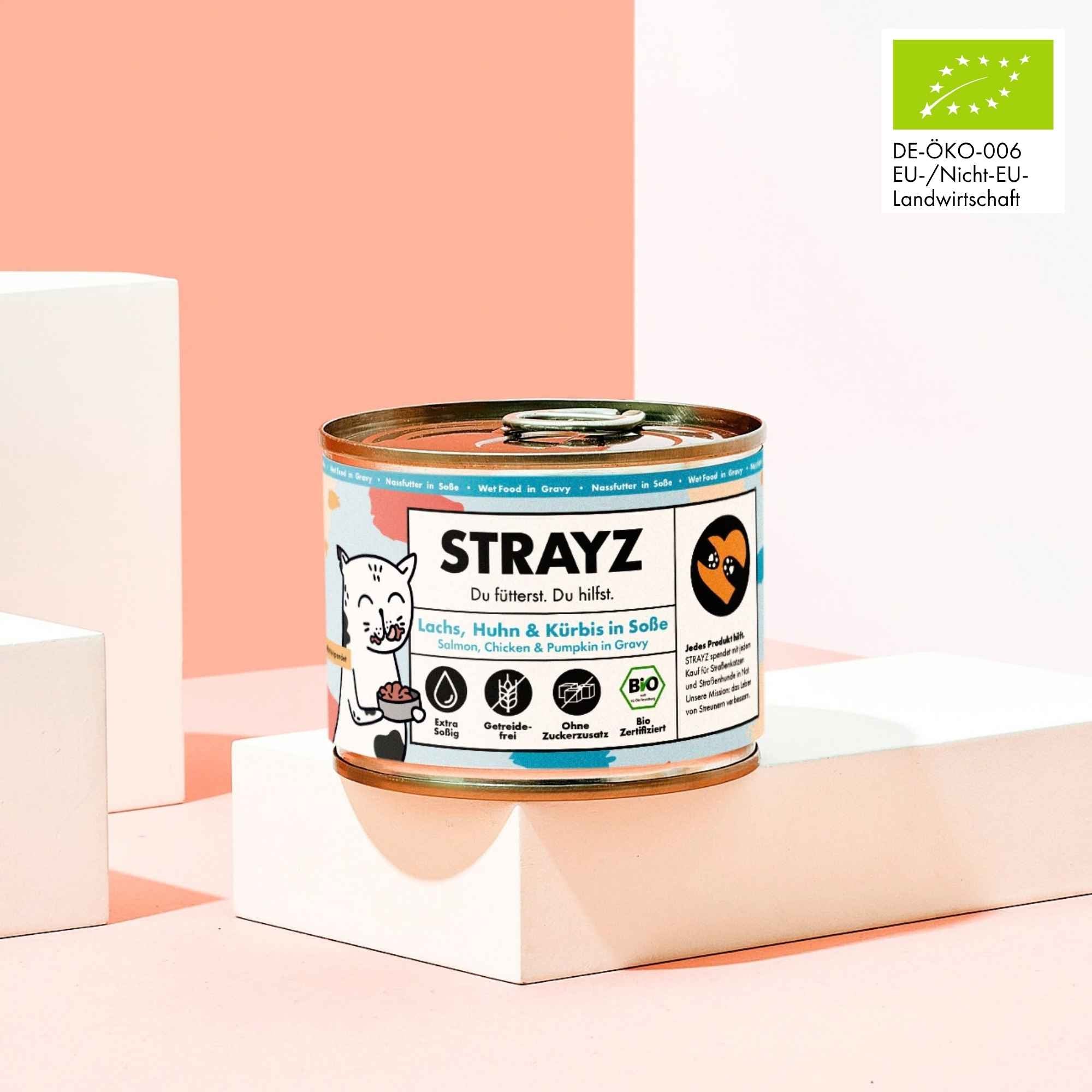 strayz-bio-katzen-nassfutter-lachs-huhn-k-rbis-in-so-e image 7
