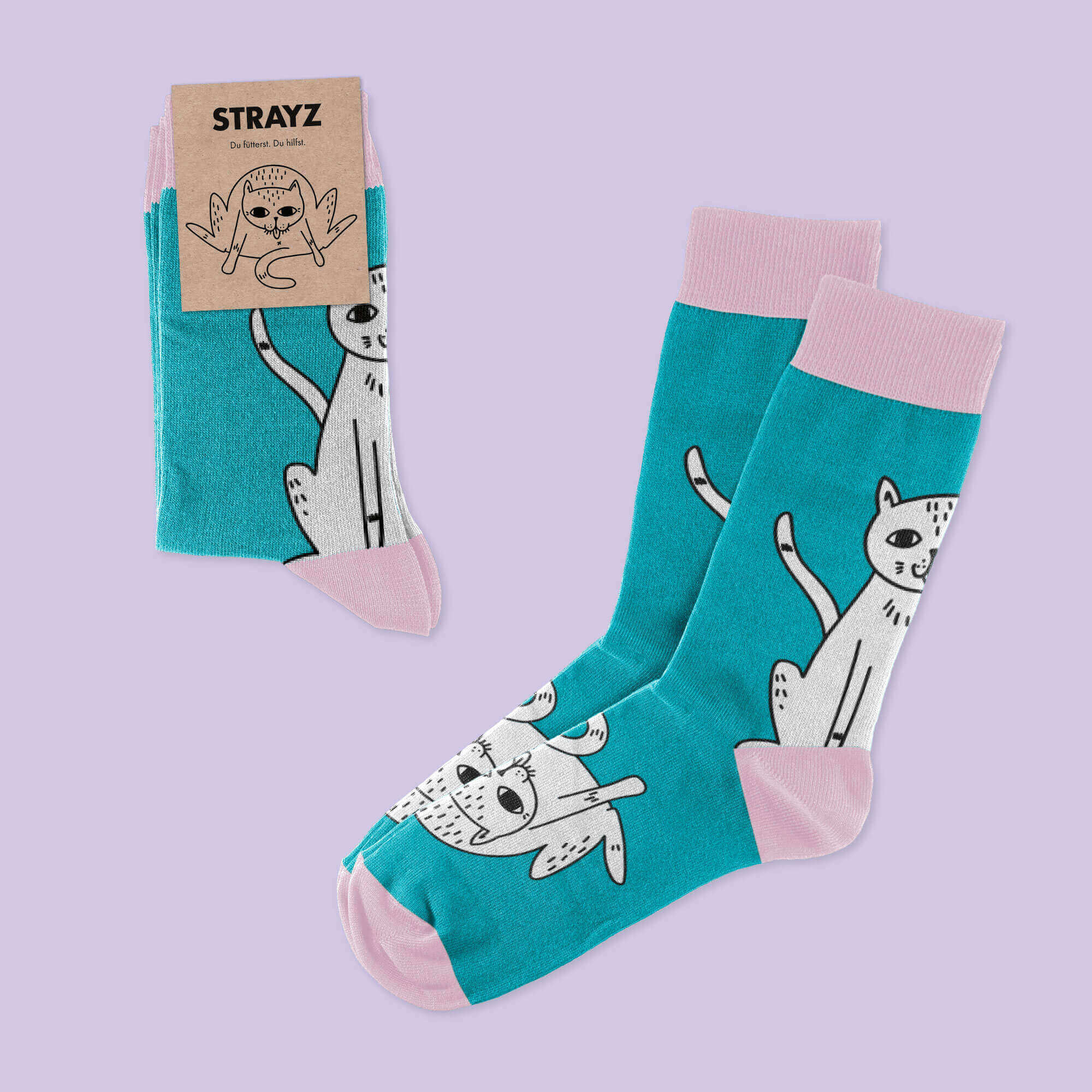 strayz-katzensocken-poleckmiez-socken image 5