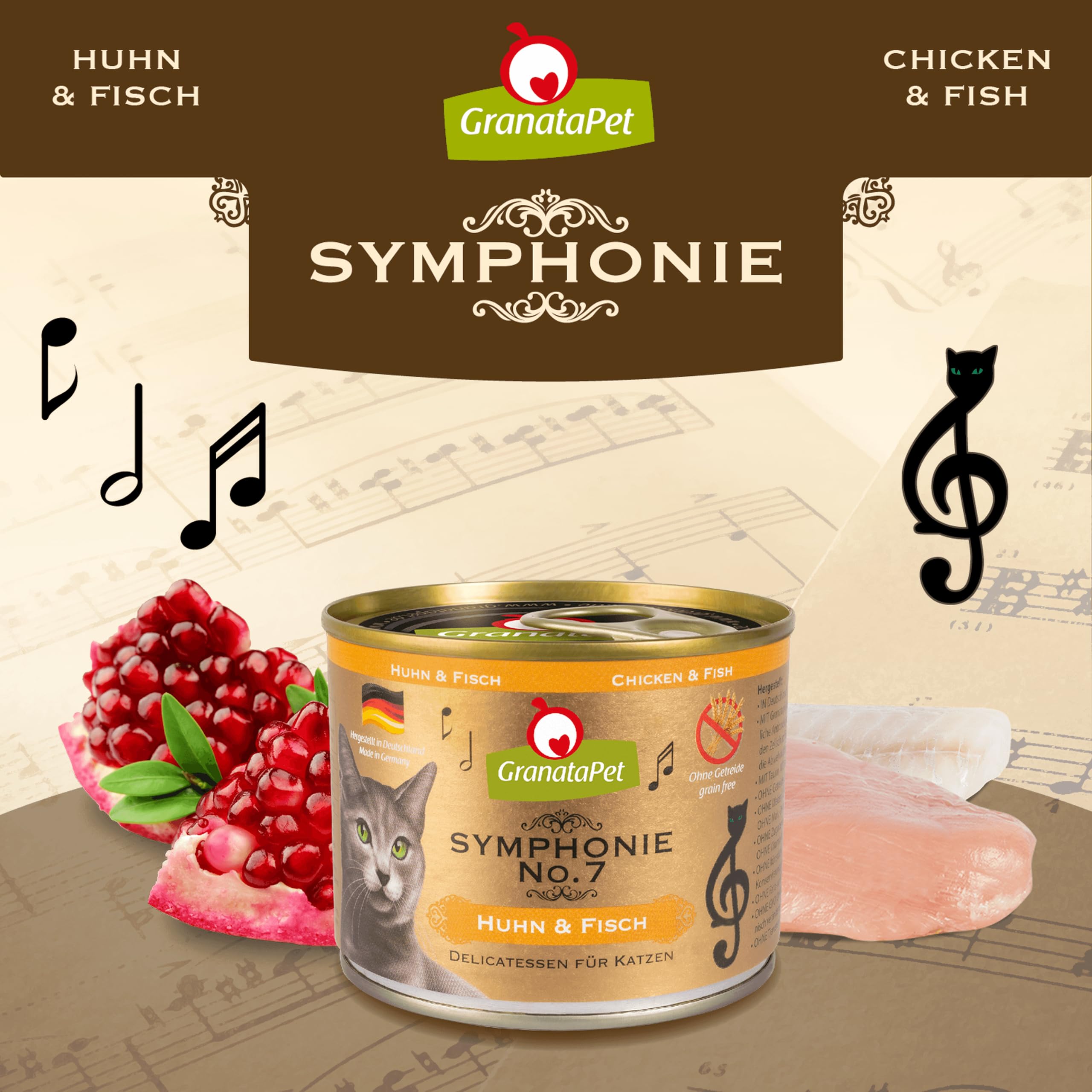 granatapet-symphonie-no-7-huhn-fisch-katzen-nassfutter-6x200g-getreidefrei image 2
