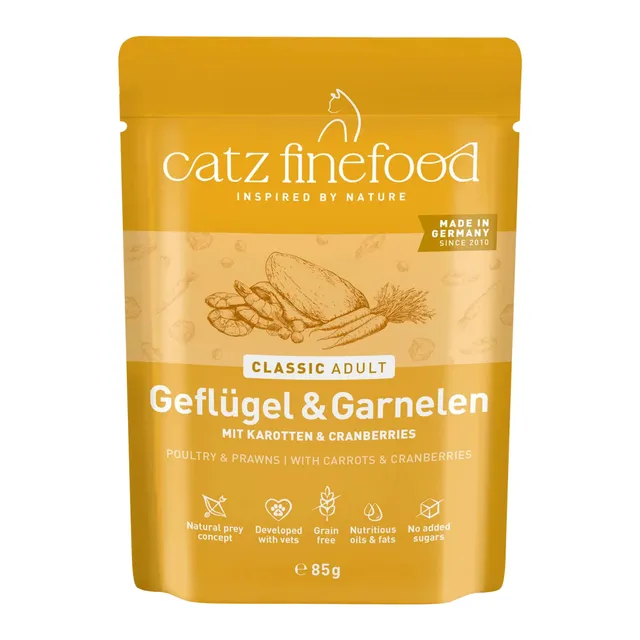 catz-finefood-n-17-gefl-gel-garnele-feinkost-nassfutter-f-r-katzen-16-x-85g-beut image 1