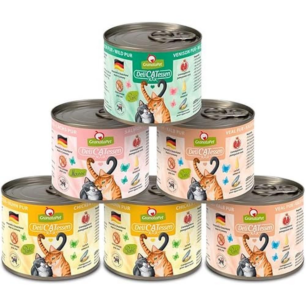 granatapet-delicatessen-multipack-2-pur-nassfutter-f-r-katzen-6-x-200g image 1