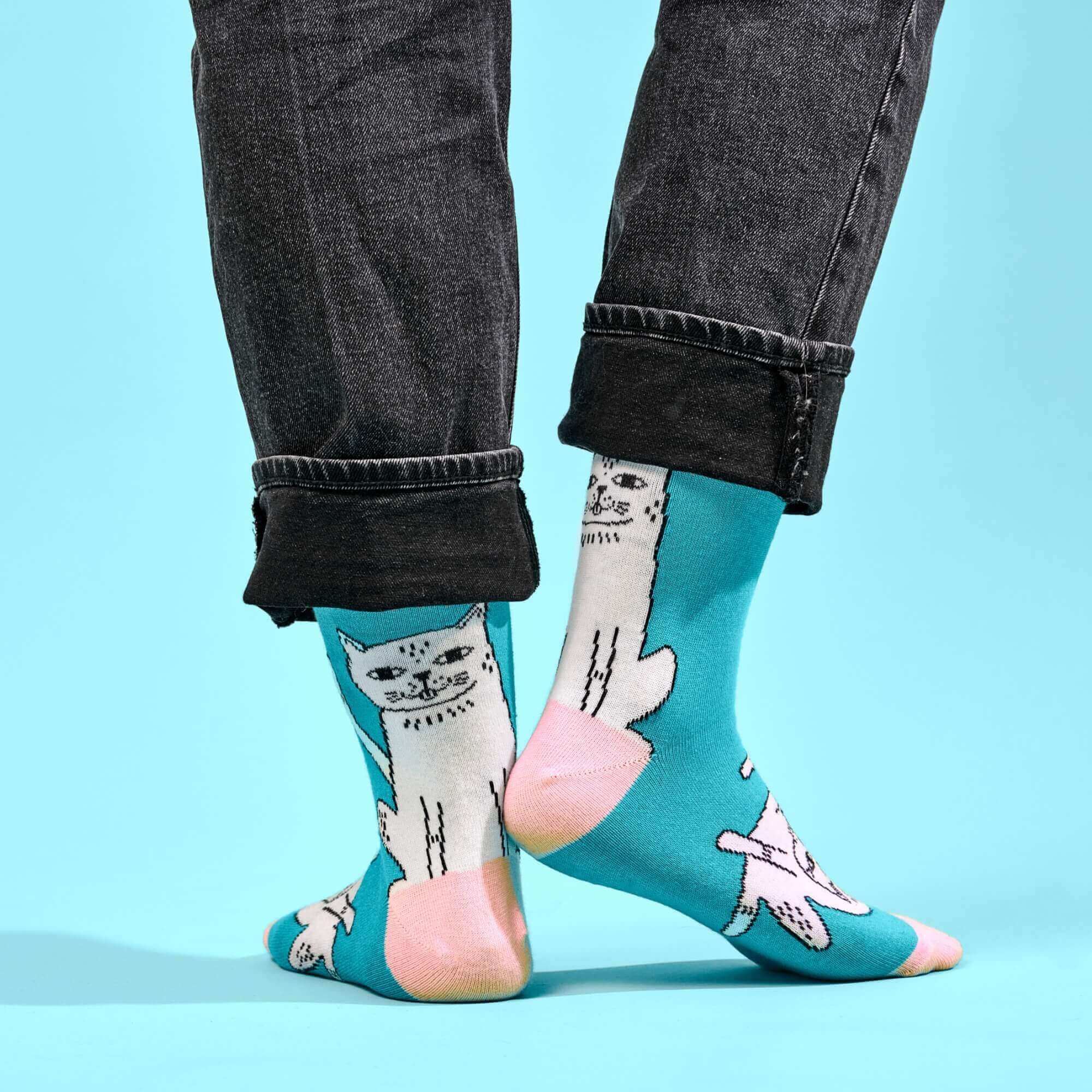 strayz-katzensocken-poleckmiez-socken image 3