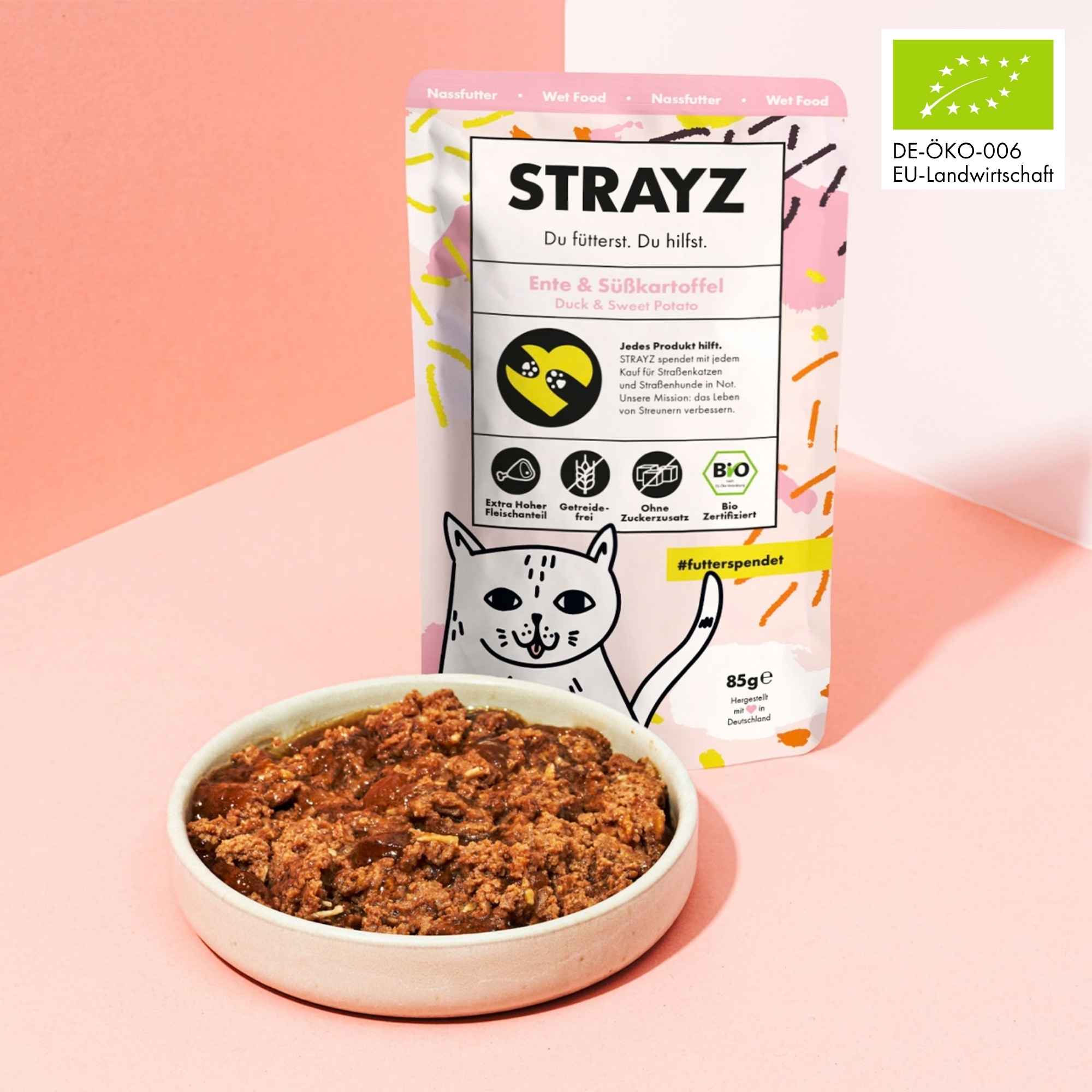 strayz-nassfutter-probierpaket-f-r-katzen-400g-dosen-mix image 6