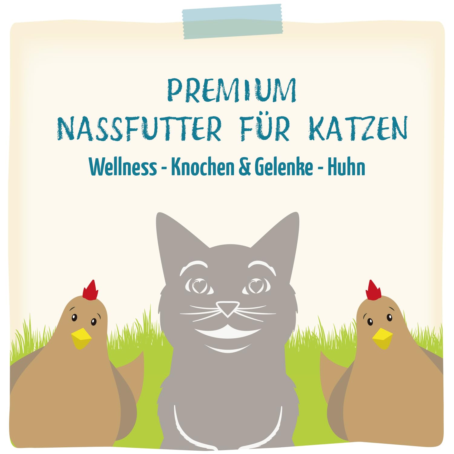 mjamjam-wellness-knochen-gelenke-huhn-f-r-katzen-12x125g-getreidefrei image 5