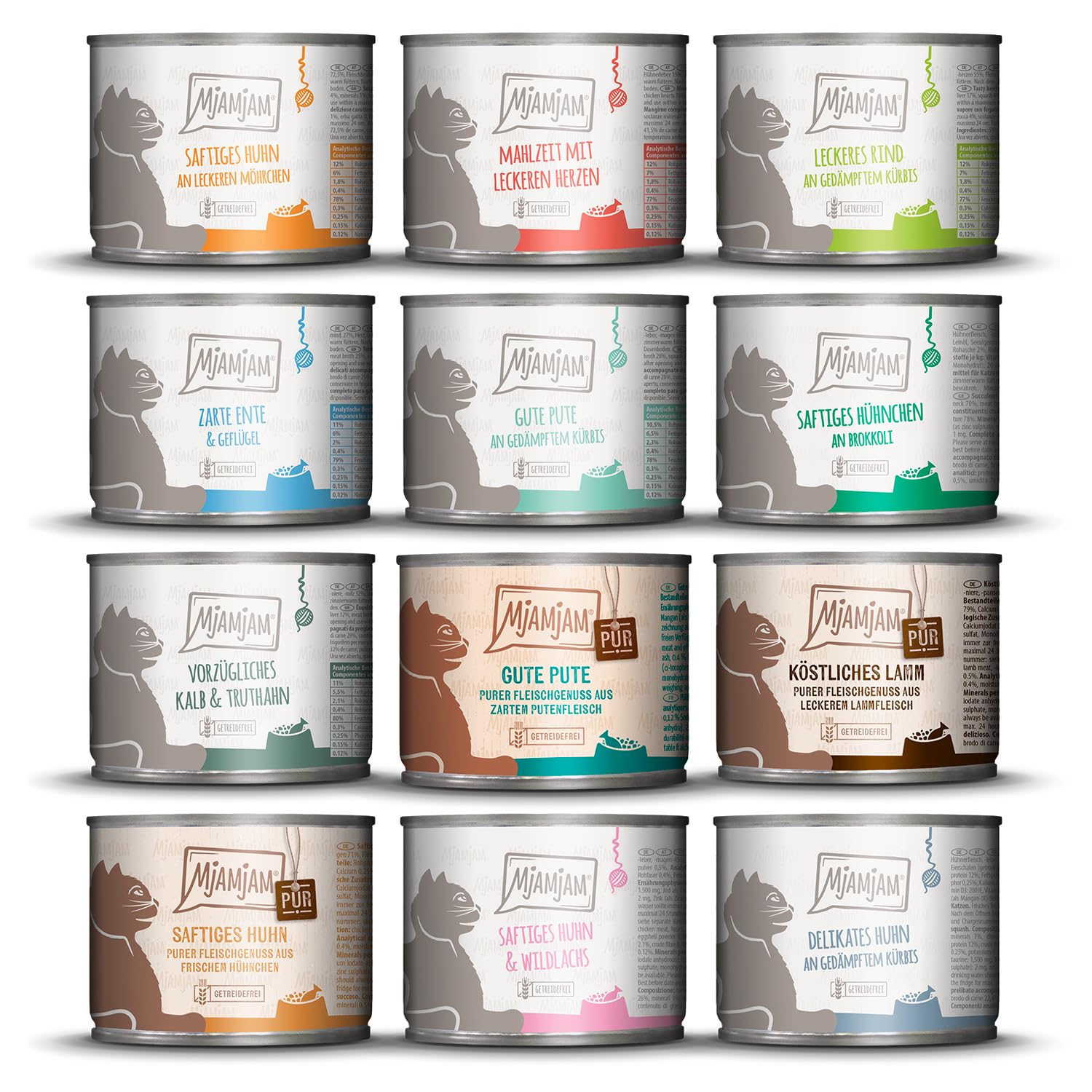 mjamjam-premium-nassfutter-f-r-katzen-lecker-box-12-x-200-g image 2