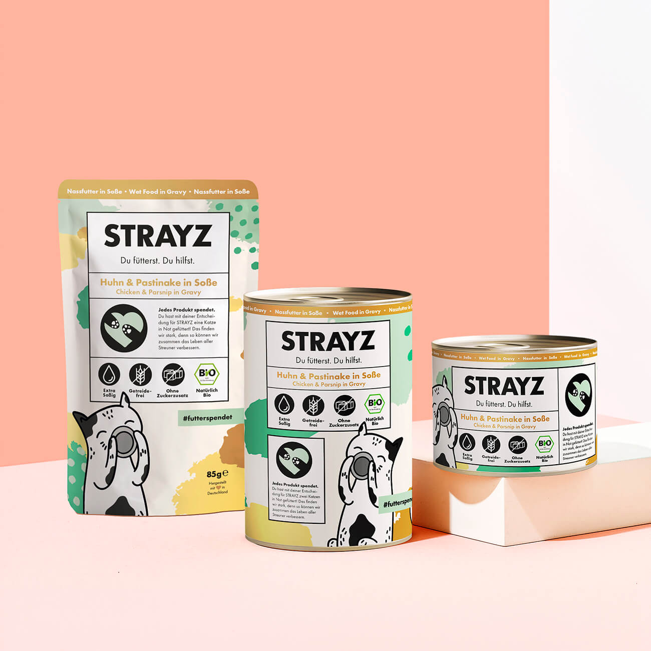 strayz-bio-huhn-pastinake-in-so-e-katze-monoprotein image 1