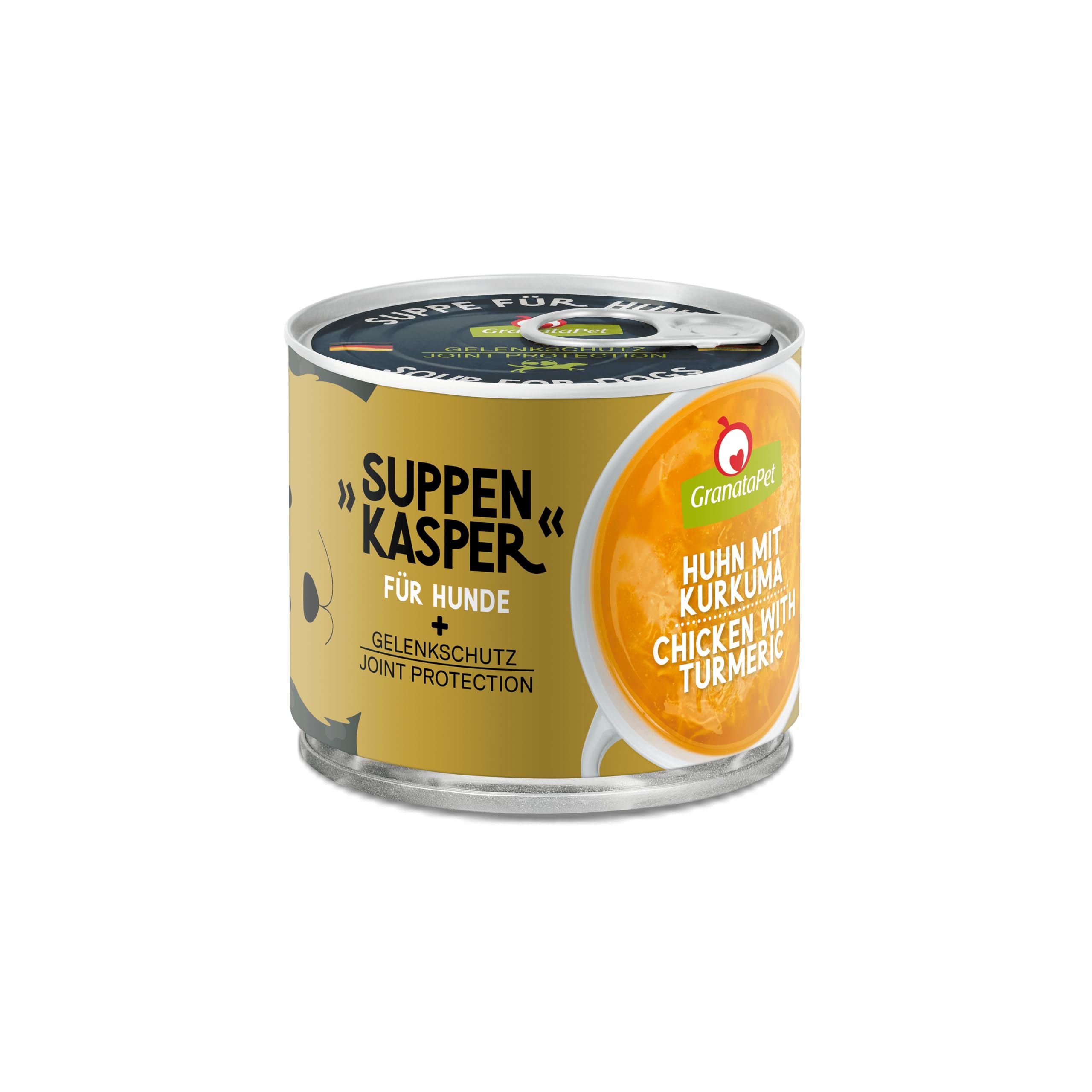 granatapet-suppenkasper-huhn-mit-kurkuma-hundesuppe-6-x-140-g image 1