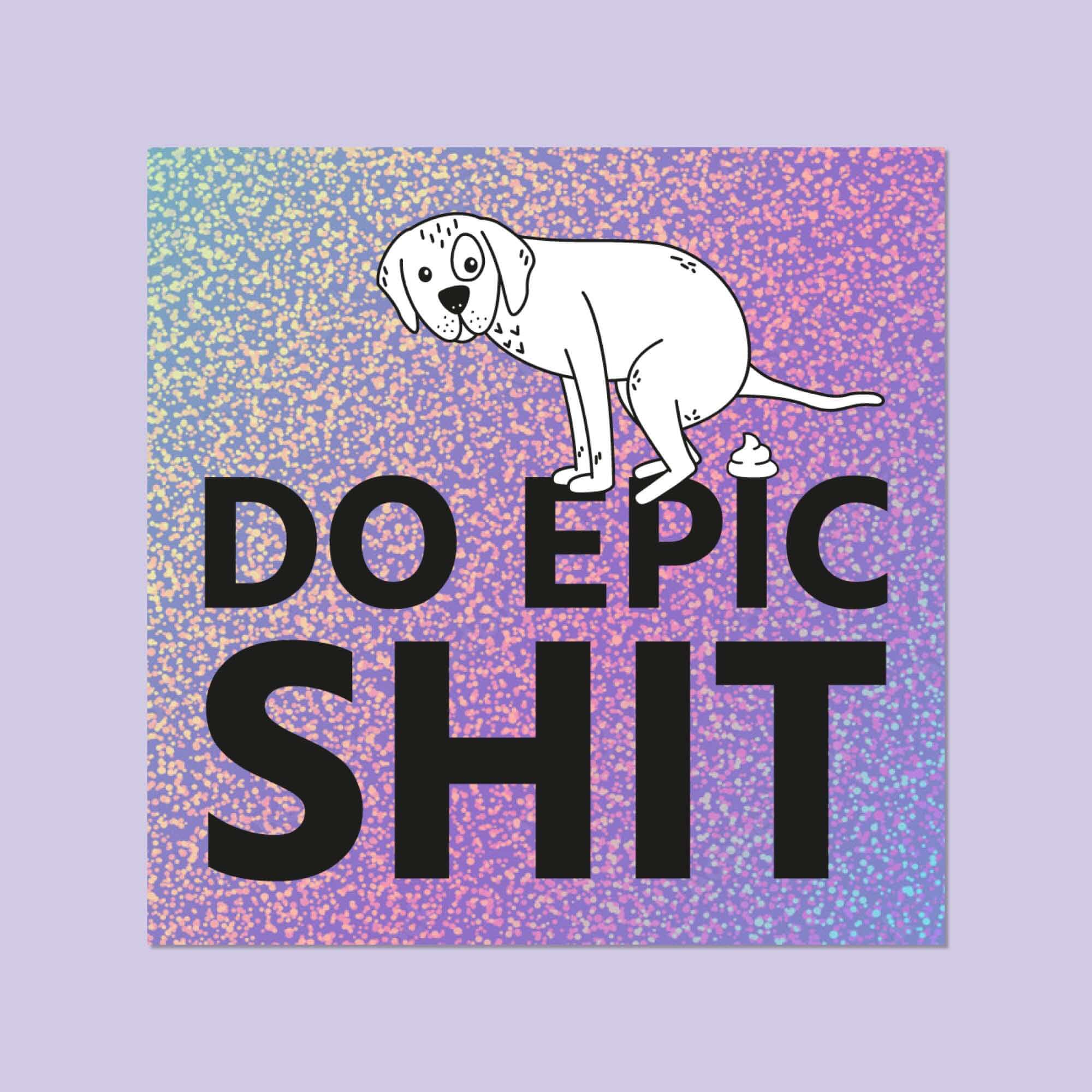 strayz-hunde-sticker-do-epic-shit-doggo-sticker image 4