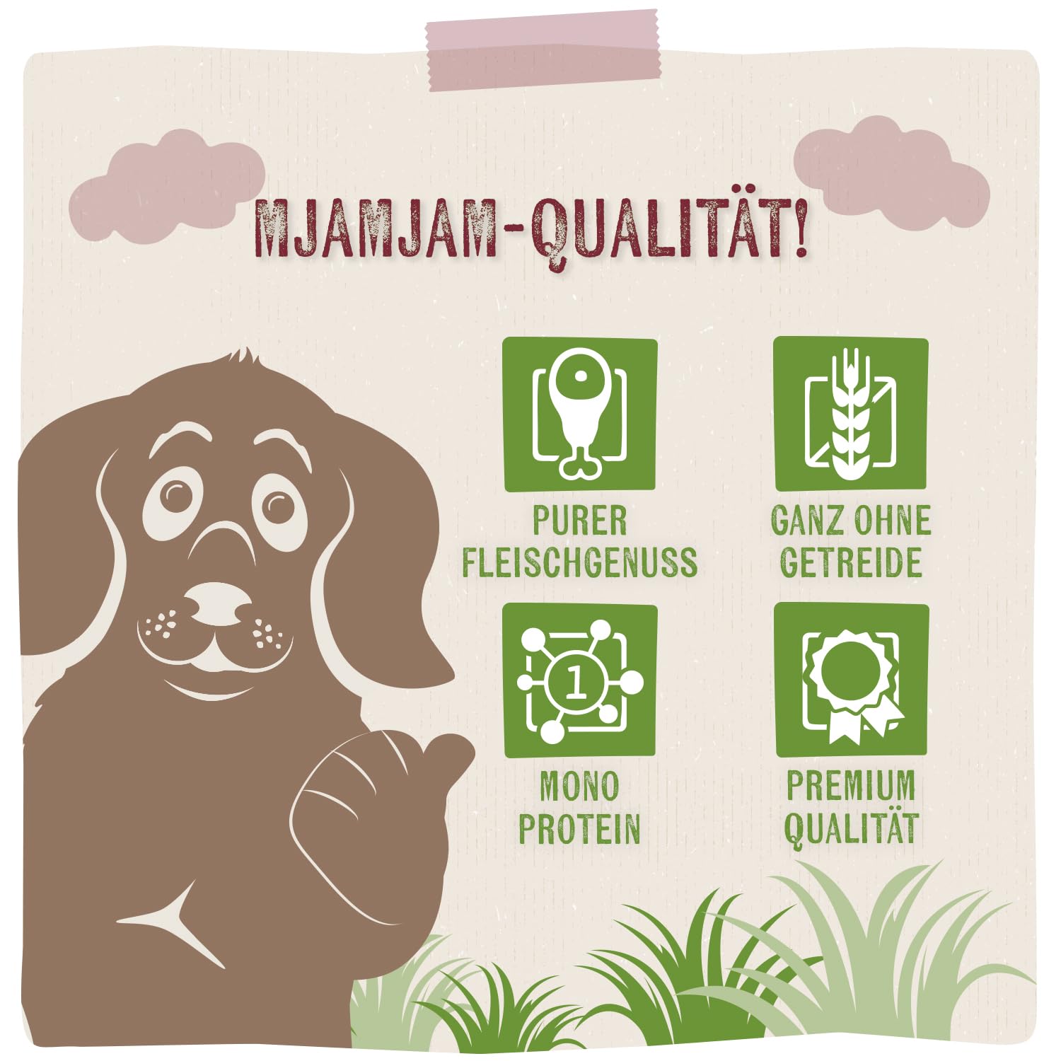 mjamjam-purer-fleischgenuss-premium-nassfutter-f-r-hunde-k-nguru-pur-6-x-800g image 4