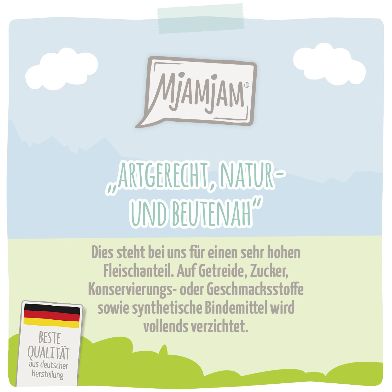 mjamjam-premium-nassfutter-f-r-katzen-kitten-gute-pute-mit-lachs-l-200-g image 2