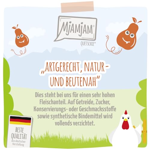 mjamjam-leckere-mahlzeiten-premium-nassfutter-f-r-katzen-h-hnchen-mit-birne-6-x- image 8