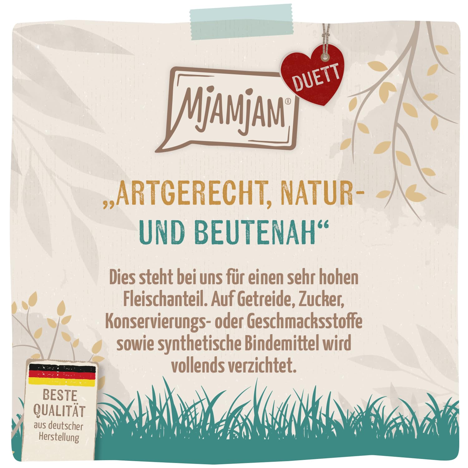 mjamjam-duett-premium-nassfutter-f-r-katzen-h-hnchen-filet-mit-pute-6x190g image 2