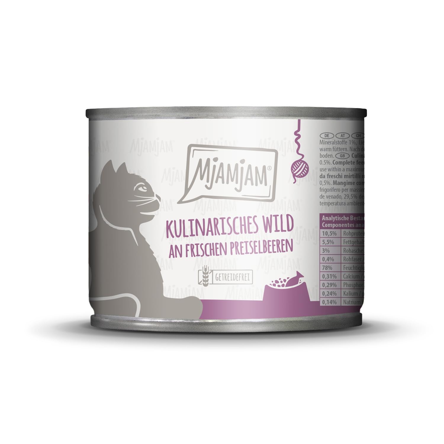 mjamjam-premium-nassfutter-katze-wild-an-preiselbeeren-6-x-200-g image 7