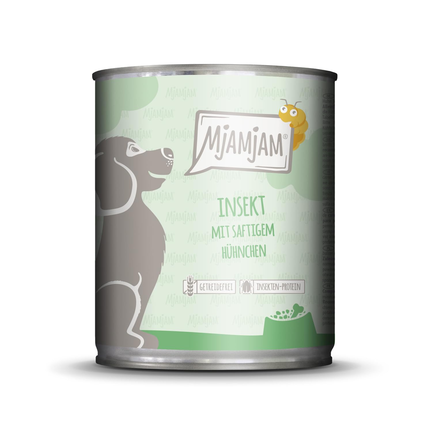 mjamjam-hundefutter-insekt-mit-h-hnchen-nassfutter-hund-800-g image 1