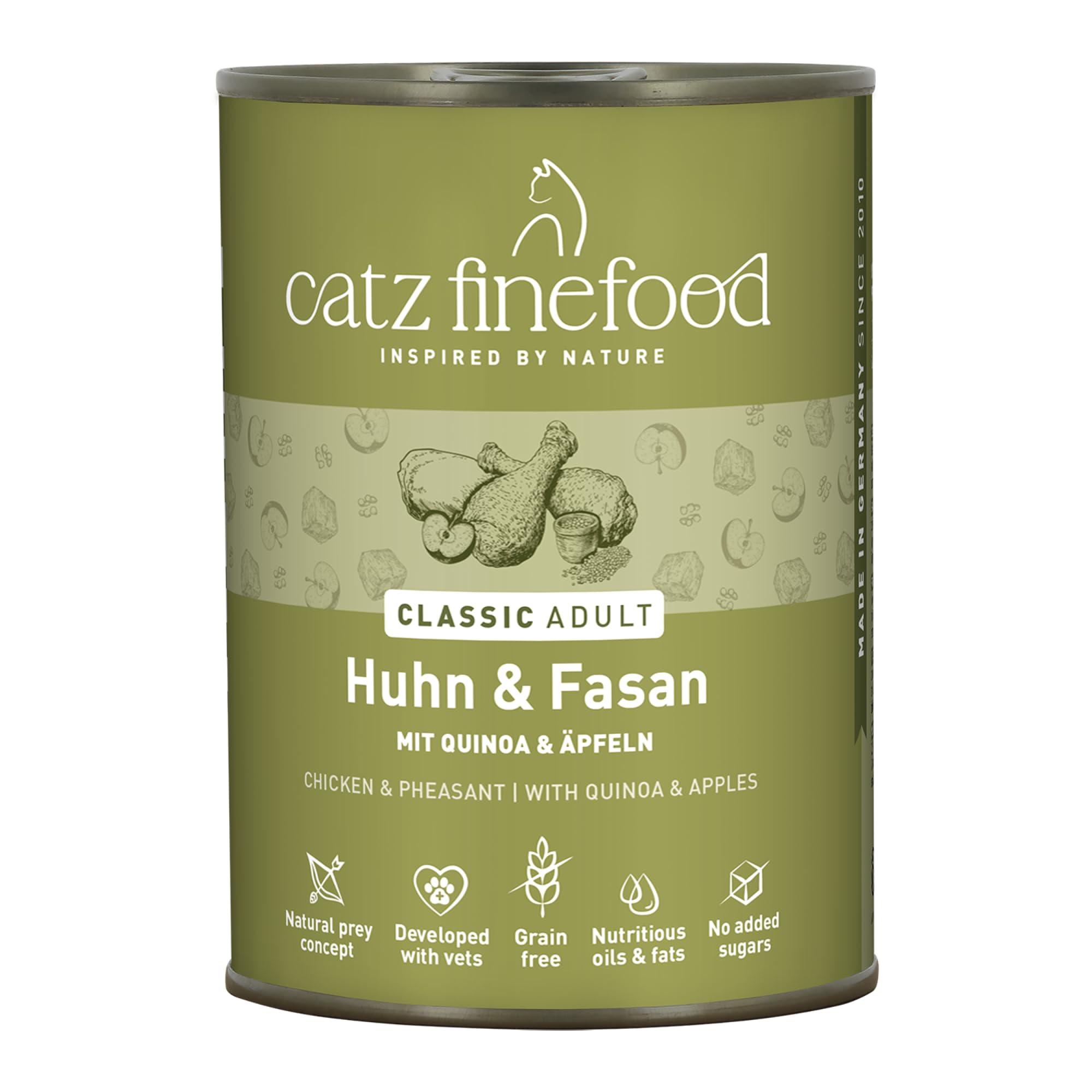 catz-finefood-n-15-huhn-fasan-katzenfutter-6-x-400g image 1
